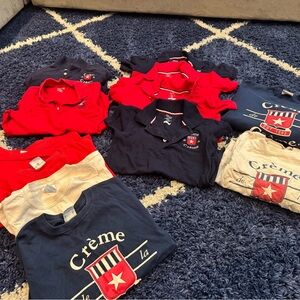 Vibrant Red and Blue Polos for Casual Style